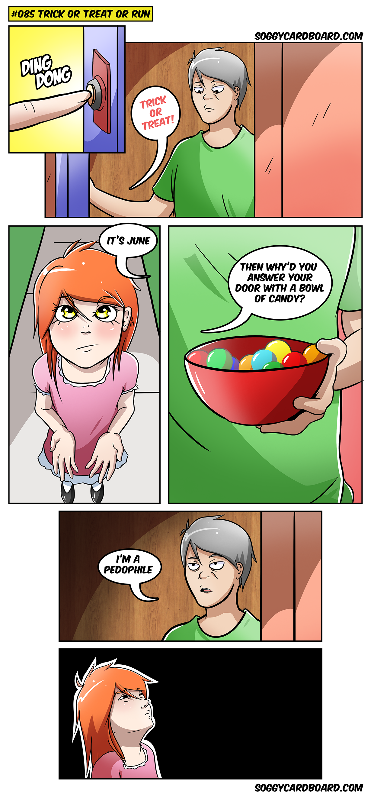 Who the FUCK let a ginger into my comic?