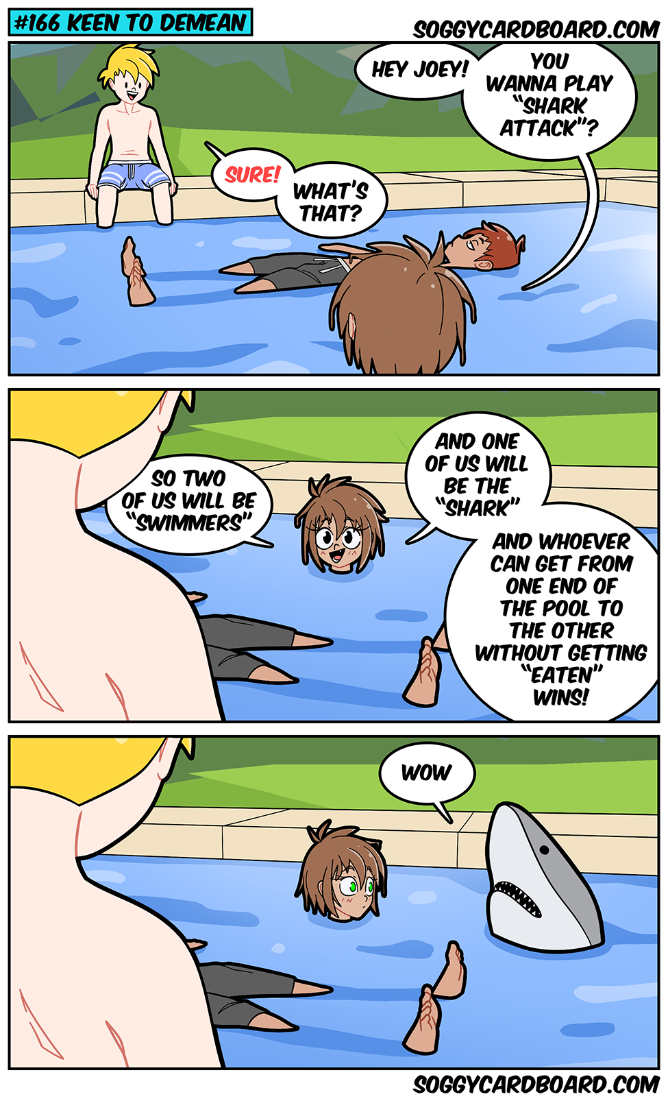 Maybe the shark was just really amazed?