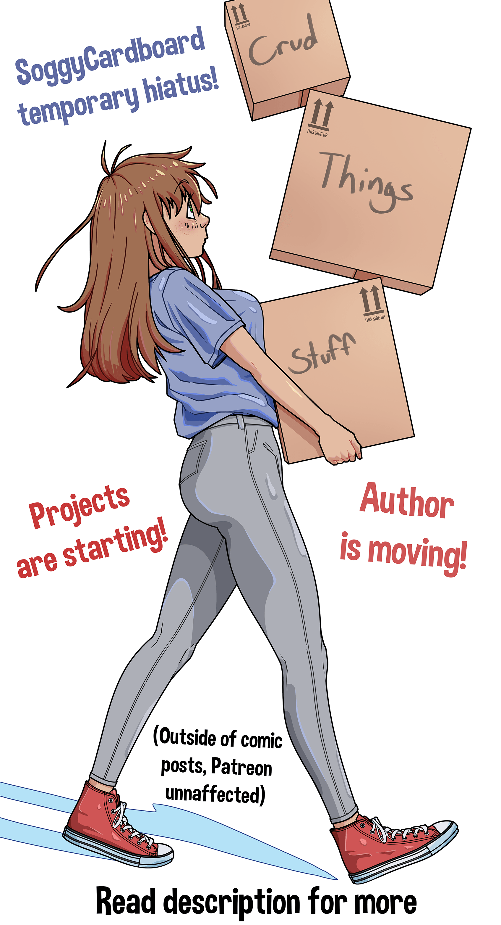 God forbid you leave behind some of your junk with your stuff and crud