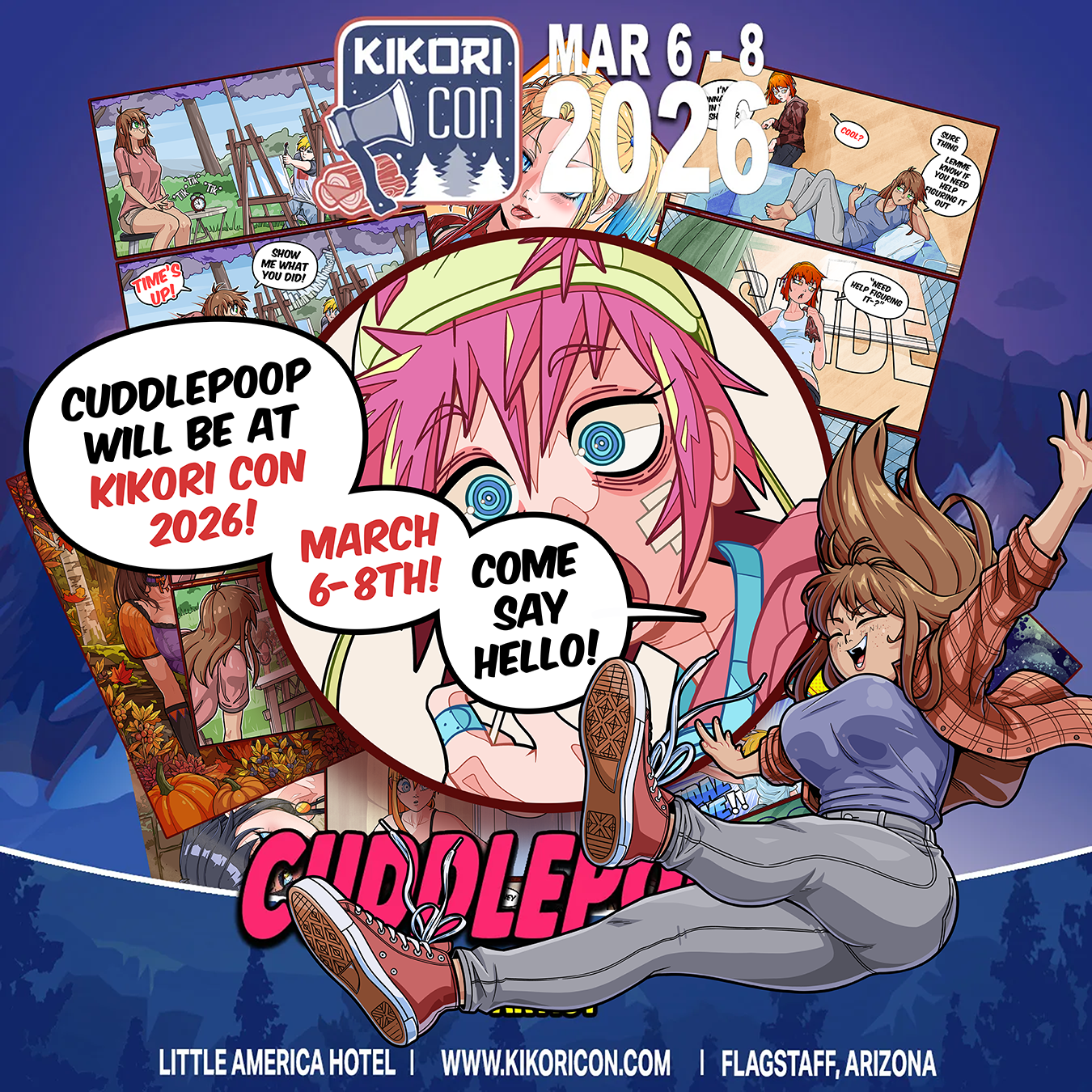 Come and say hello hi hi hi